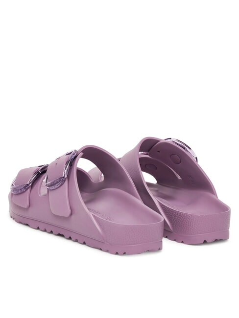 ARIZONA BIG BUCKLE EVA Sandales à double bande mauve - Chaussures Femme