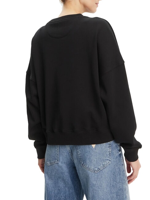 RACHELE TRIANGLE Sweat-shirt en coton jetbla - Sweat-shirts pour femmes