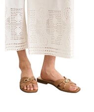 GUESS REALLA sandales en cuir bronzage - Chaussures Femme - 6