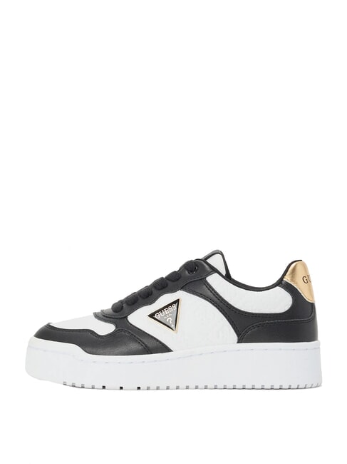 MIRAM6 Baskets NOIR MARRON - Chaussures Femme