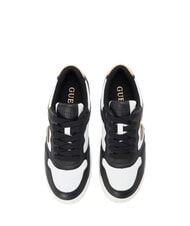 GUESS MIRAM6 Baskets NOIR MARRON - Chaussures Femme - 4