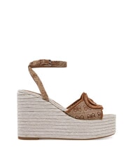 GUESS TANVEEY Sandales compensées espadrilles - Chaussures Femme