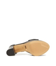 GUESS SETTLE Sandales hautes en cuir NOIR - Chaussures Femme - 5