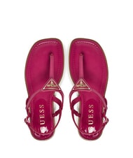 GUESS RAINEY4 Tongs magenta - Chaussures Femme - 4