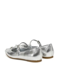 GUESS KAYRA Ballerines en cuir ARGENT - Chaussures Femme - 3