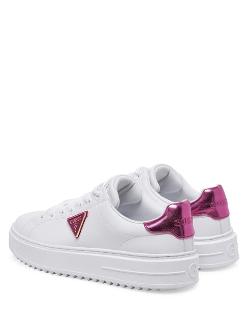 DENESA Baskets blanc/magenta - Chaussures Femme