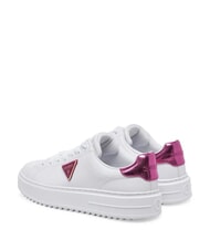 GUESS DENESA Baskets blanc/magenta - Chaussures Femme - 3