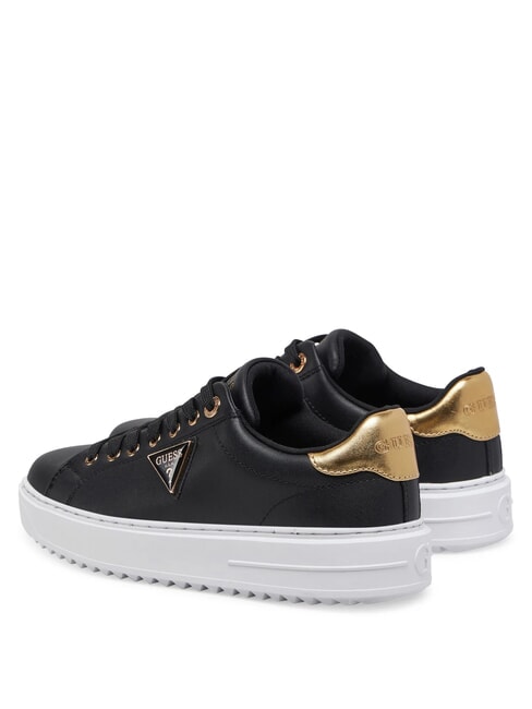DENESA Baskets OR NOIR - Chaussures Femme