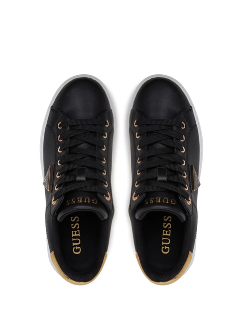 DENESA Baskets OR NOIR - Chaussures Femme