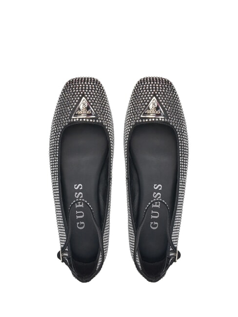 LEVVIS Ballerines avec strass NOIR - Chaussures Femme