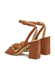 GUESS GRATO Sandales hautes en cuir bronzage - Chaussures Femme - 3