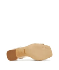 GUESS GRATO Sandales hautes en cuir CRÈME - Chaussures Femme - 5