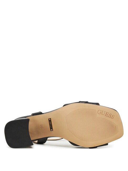 GRATO Sandales hautes en cuir NOIR - Chaussures Femme