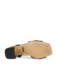 GUESS GRATO Sandales hautes en cuir NOIR - Chaussures Femme - 5