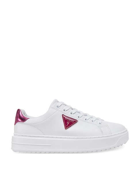 DENESA Baskets blanc/magenta - Chaussures Femme