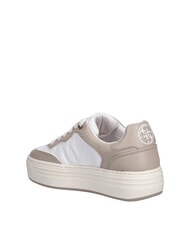 GUESS SWOLE Baskets blanc beige - Chaussures Femme - 3