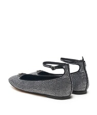 GUESS LEVVIS Ballerines avec strass NOIR - Chaussures Femme - 3