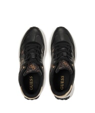 GUESS LUCKEI Baskets NOIR MARRON - Chaussures Femme - 4