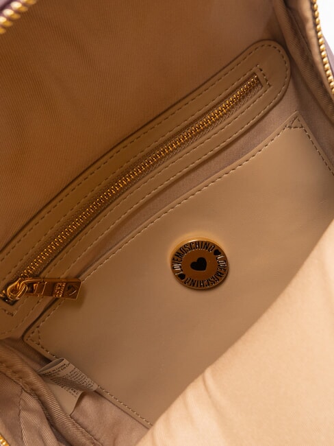 BOLD LOVE Petit sac &agrave; dos avec logo en relief vin - Sacs pour Femme