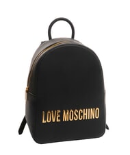 LOVE MOSCHINO BOLD LOVE Sac à dos avec logo en relief Noir - Sacs pour Femme - 4