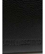 LOVE MOSCHINO GIANT Sac shopping avec inserts en chaîne Noir - Sacs pour Femme - 3