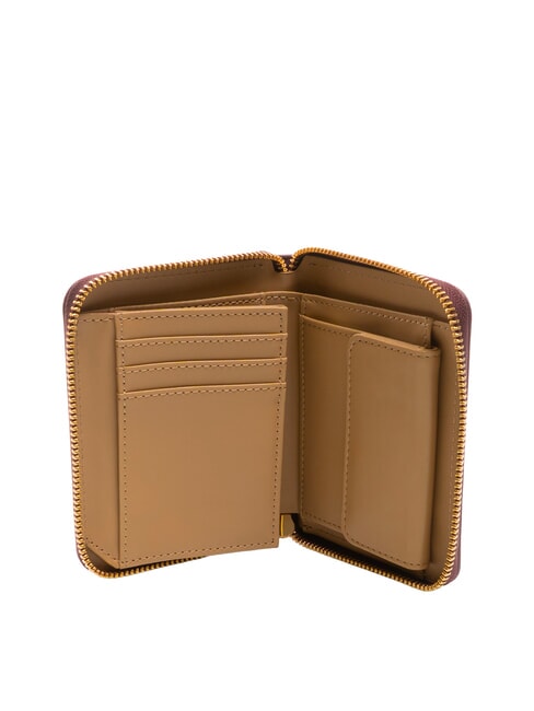 BOLD LOVE Portefeuille zipp&eacute; moyen Aorund vin - Portefeuilles Femme