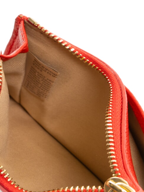 JEWEL Porte-cartes plat avec zip ROUGE - Portefeuilles Femme