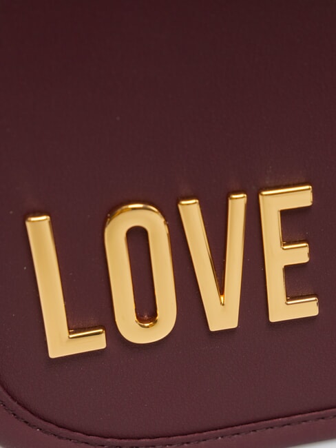 BOLD LOVE Sac &agrave; bandouli&egrave;re avec rabat vin - Sacs pour Femme