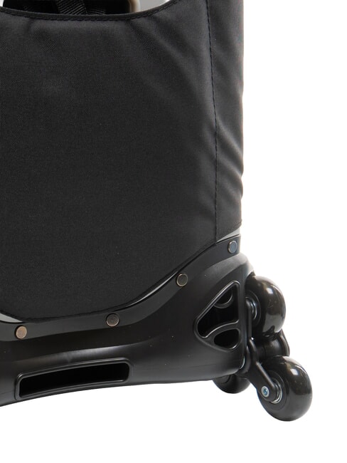 MAGIC GOAL Sac à dos à roulettes amovible à 3 roues RAYURE NOIR / BLANC - Sacs à dos à roulettes