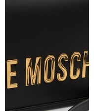 LOVE MOSCHINO BOLD LOVE Sac à bandoulière avec rabat Noir - Sacs pour Femme - 3