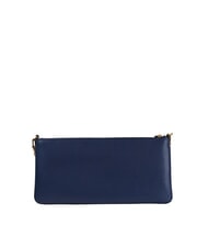 PINKO HORIZONTAL FLAT  Sac bandoulière, en cuir bleu indigo ombragé-antique - Sacs pour Femme - 3