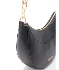 LIUJO CIRRY Sac à bandoulière moyen avec pompon NOIR - Sacs pour Femme - 4