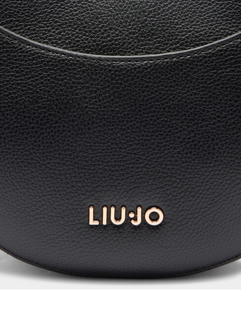 CIRRY Sac à bandoulière moyen avec pompon NOIR - Sacs pour Femme