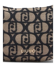 LIUJO KALISKA Petit sac bandoulière jacquard tabac - Sacs pour Femme - 5