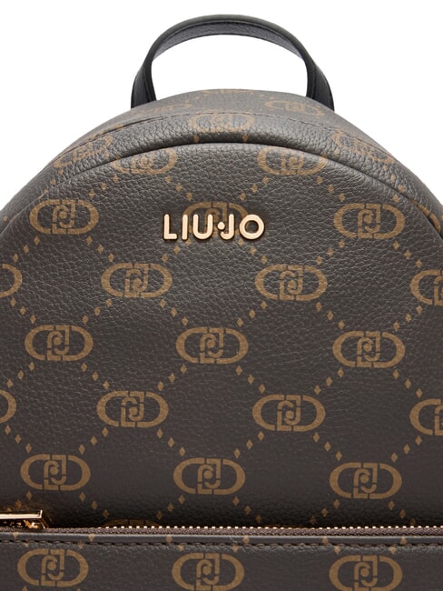 CIRRY Sac à dos moyen avec logo intégral NOIR - Sacs pour Femme