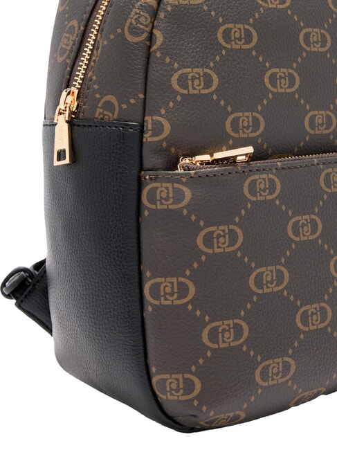 CIRRY Sac à dos moyen avec logo intégral NOIR - Sacs pour Femme