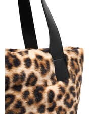 LIUJO VERRY Grand sac hobo en peluche macul naturel. - Sacs pour Femme - 4