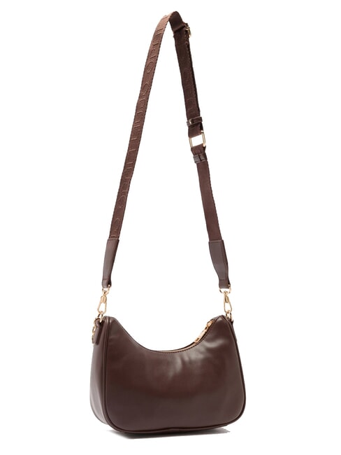 ACHALA Petit sac avec chaîne et pochette lumière brune - Sacs pour Femme