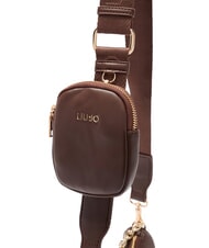 LIUJO ACHALA Petit sac avec chaîne et pochette lumière brune - Sacs pour Femme - 4