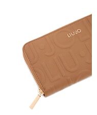 LIUJO CALIWEN Grand portefeuille zippé suède - Portefeuilles Femme - 3