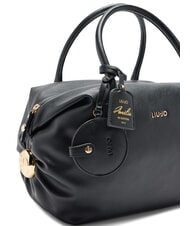 LIUJO AMELIE Grand sac de coffre avec charme NOIR - Sacs pour Femme - 4