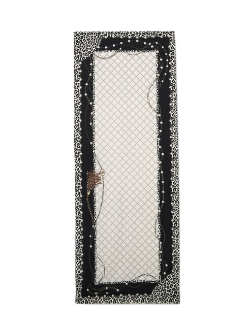 ANIMALIER Étole avec imprimé NOIR - Écharpes