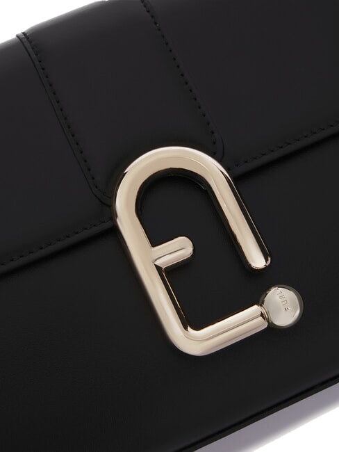 URBAN Petit sac à bandoulière en cuir Noir - Sacs pour Femme