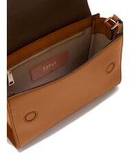 FURLA URBAN Petit sac à bandoulière en cuir Brandy - Sacs pour Femme - 4