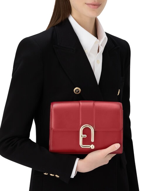 URBAN Petit sac à bandoulière en cuir laque - Sacs pour Femme