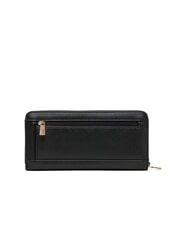 GUESS LAUREL 2 Grand portefeuille zippé NOIR - Portefeuilles Femme - 3