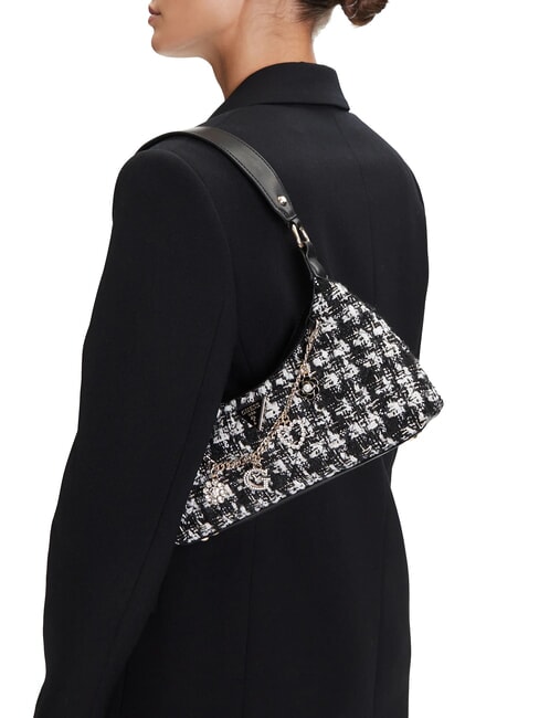 EVERLEE Sac en tissu jacquard avec breloque multicolore - Sacs pour Femme