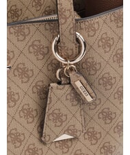 GUESS MERIDIAN 2 Sac à bandoulière LOGO DE LAIT - Sacs pour Femme - 3