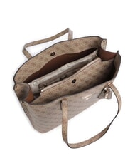 GUESS MERIDIAN 2 Sac à bandoulière LOGO DE LAIT - Sacs pour Femme - 4