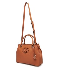 GUESS CALEBRA Sac &agrave; bandouli&egrave;re COGNAC - Sacs pour Femme - 2